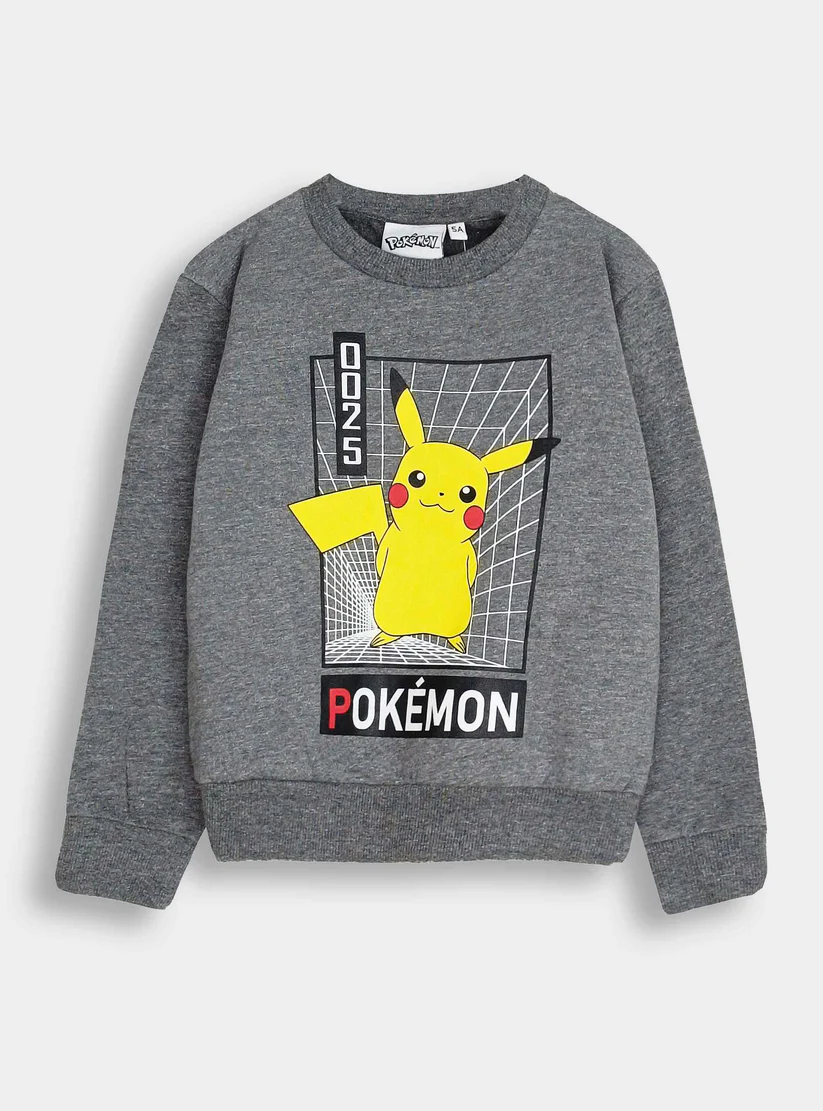 Boys Printed Full Sleeves Pullover