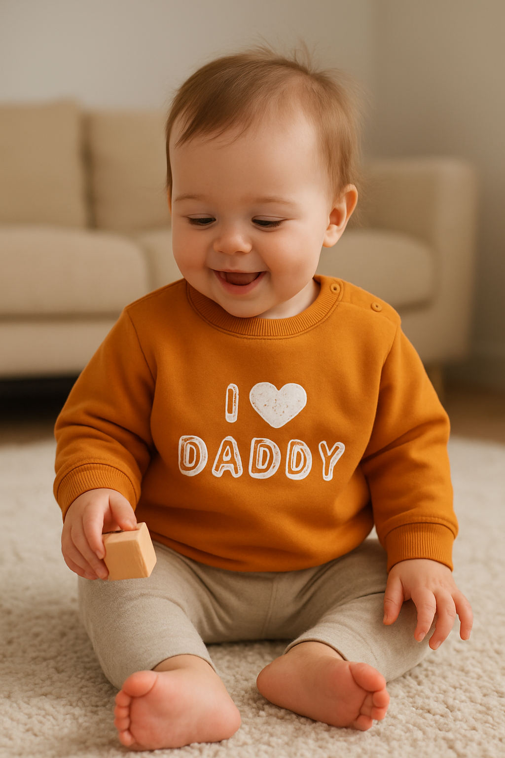 Baby Full Sleeves French Terry Sweatshirt